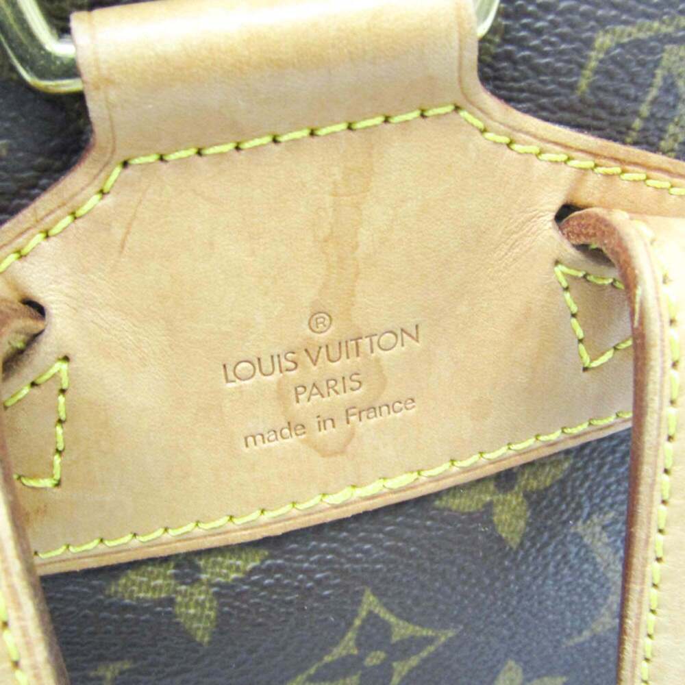 LOUIS VUITTON Authentic Brown Monogram Backpack - Picture 13 of 14